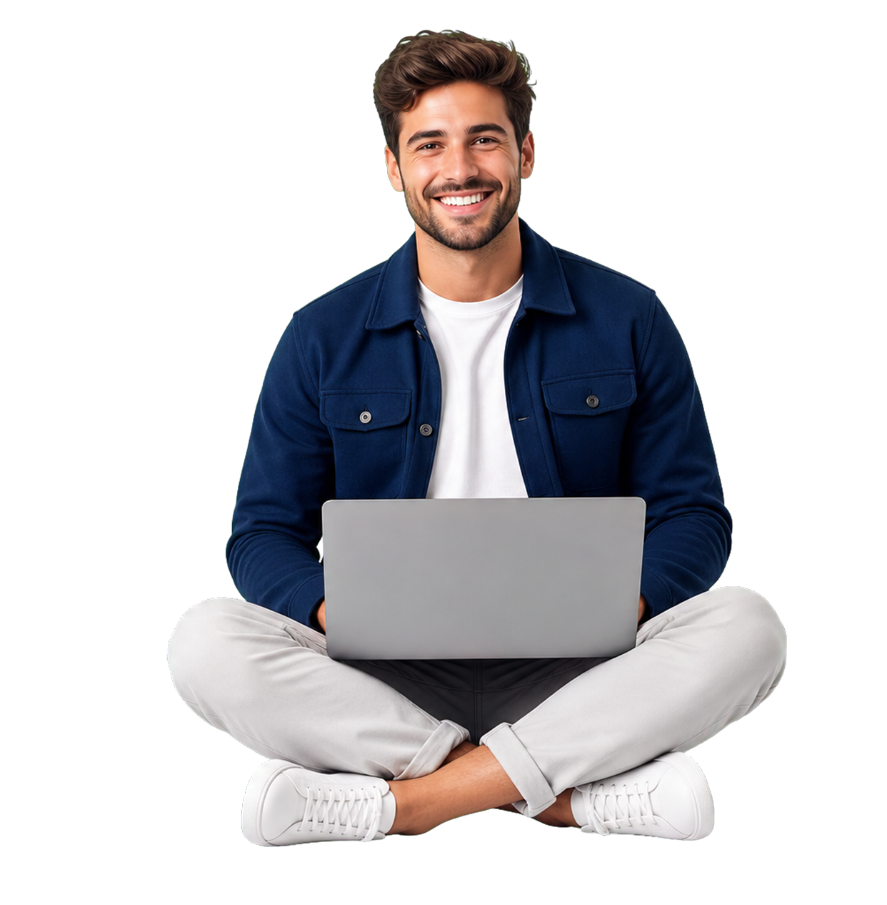 Web Kurumsal laptop ile çalışan dijital tasarım uzmanı